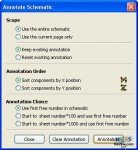 Kicad-annotate-schematic-dialog