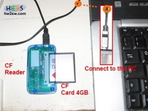 Connect-CF-Reader-To-PC Connect-CF-Reader-To-PC