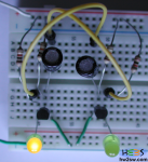 Astable-LEDs-as-output-loads